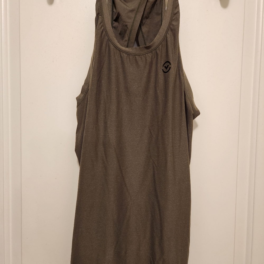 Army Green Virus Tieback Tank